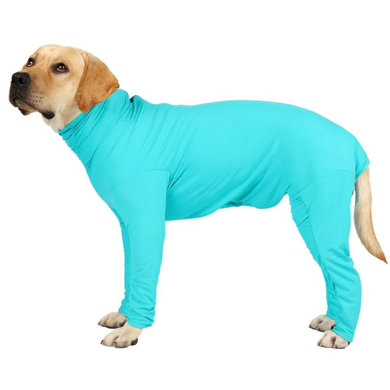 Dog Pajama Nylon Spandex Recovery Shirt For Four-Legged Pets