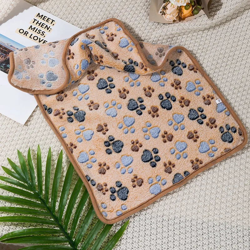 Pet Blanket Coral Fleece For Dogs And Cats Home Use