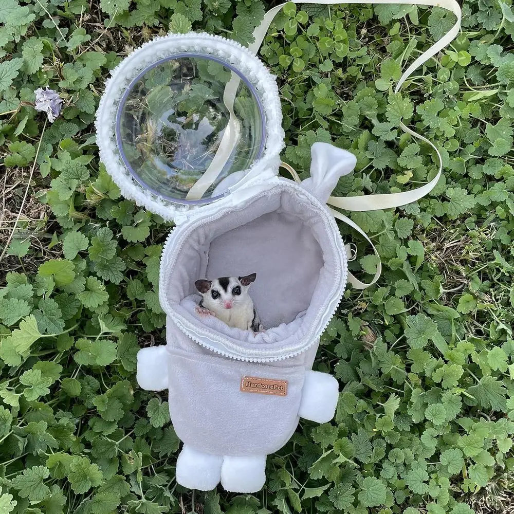Small Animal Carrier With Rabbit Shaped Design For Pets