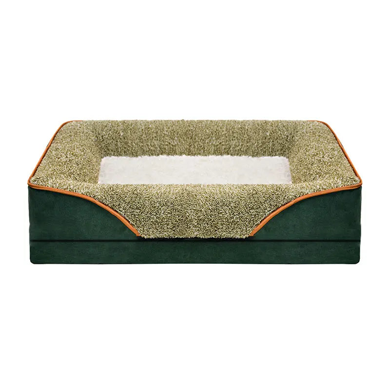 Dog Bed Removable Washable Coral Fleece for All Seasons