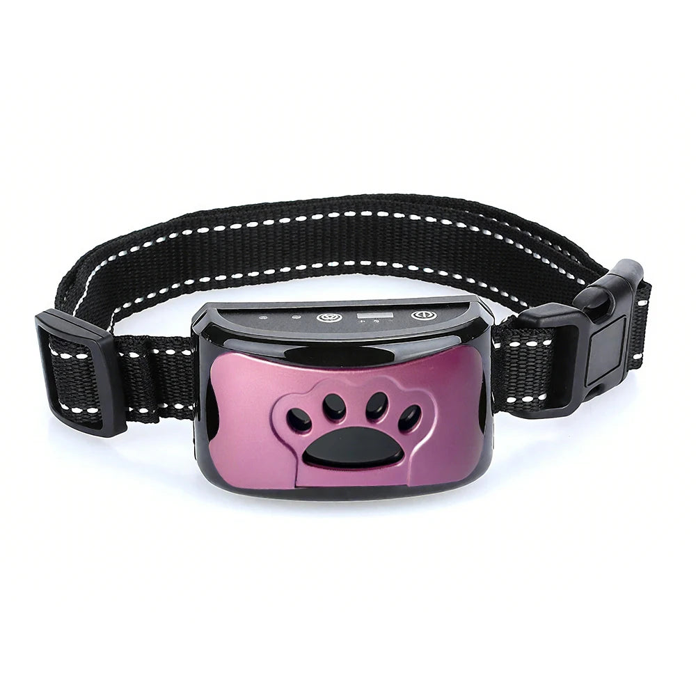 Dog Bark Collar Ultrasonic Vibration Stopper For Training