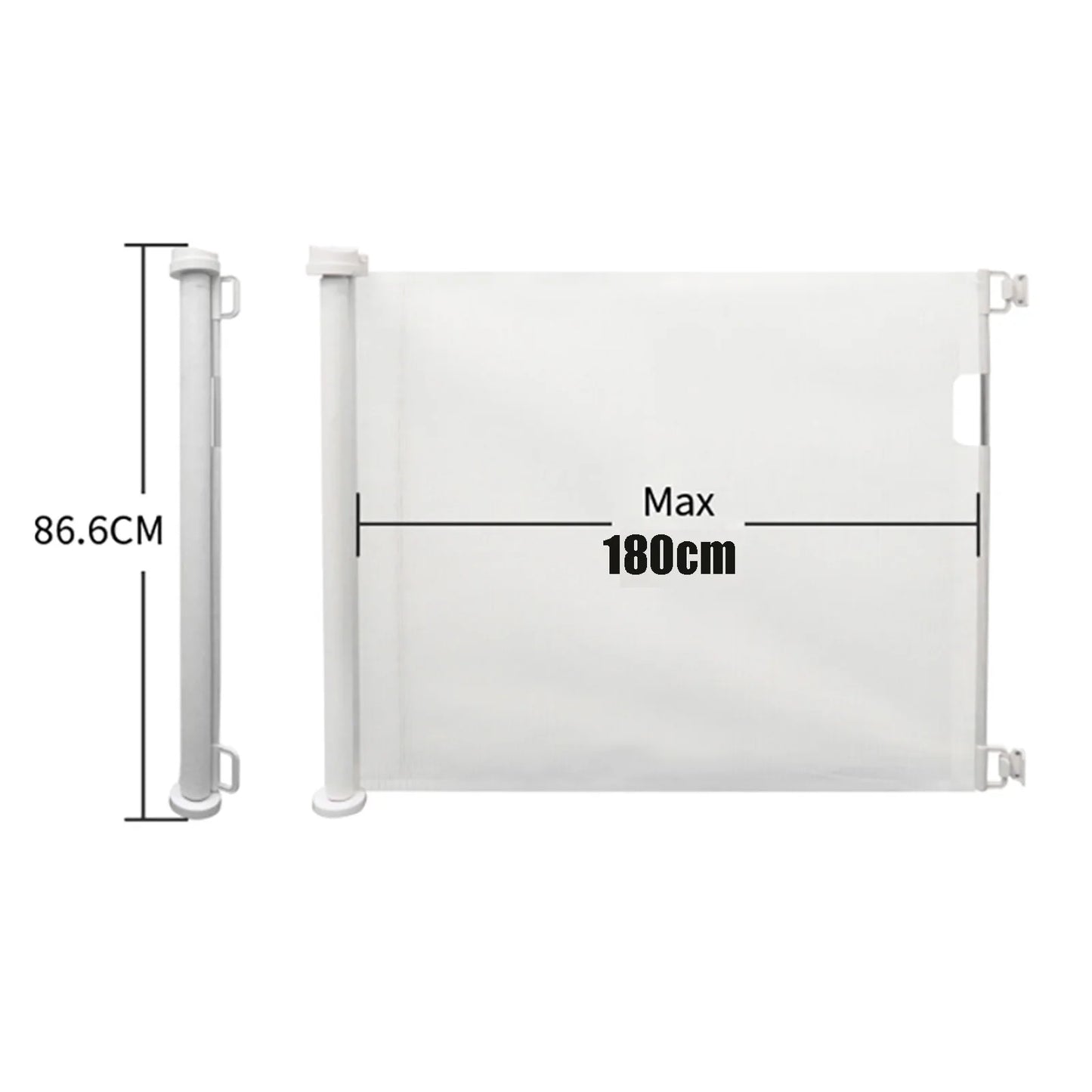 EFAN Gate One-Handed Operation for Doors and Stairs