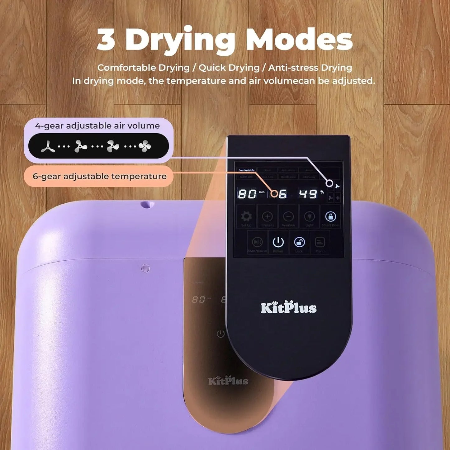 Pet Dryer Box Smart Temp Control for Dogs and Cats