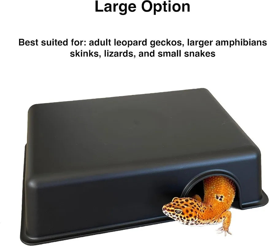 Plastic Reptile Hide Box For Geckos And Snakes