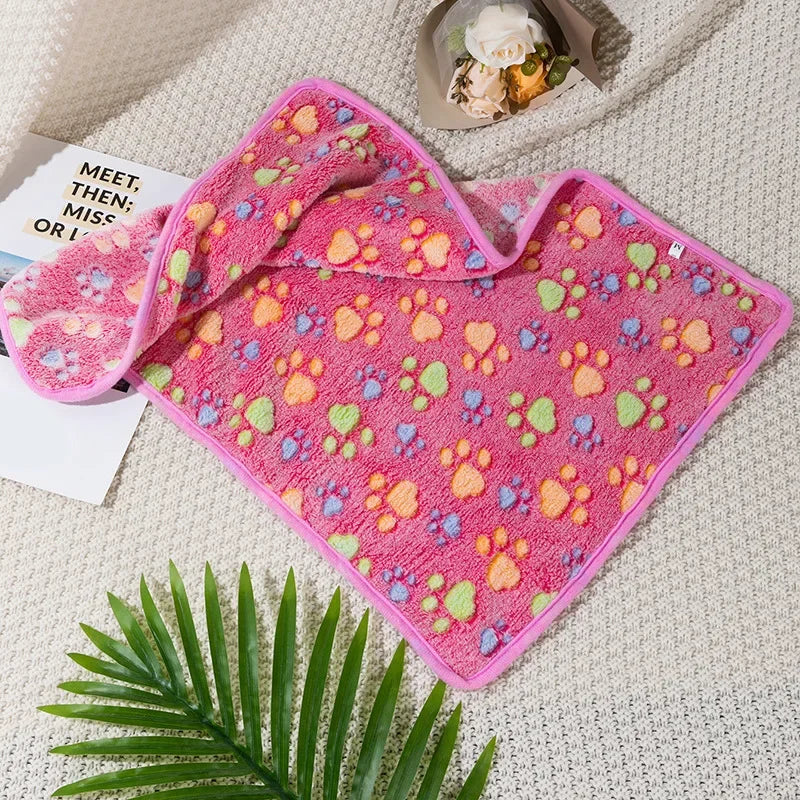Pet Blanket Coral Fleece For Dogs And Cats Home Use