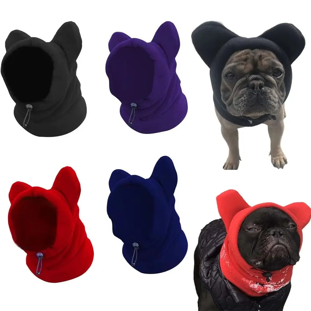 Dog Hat Fleece Bat Headwear For Pets Cozy Everyday Wear