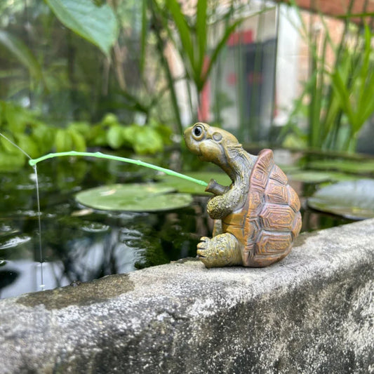 Turtle Aquarium Statue Resin Ornament For Home Fish Tank Decor
