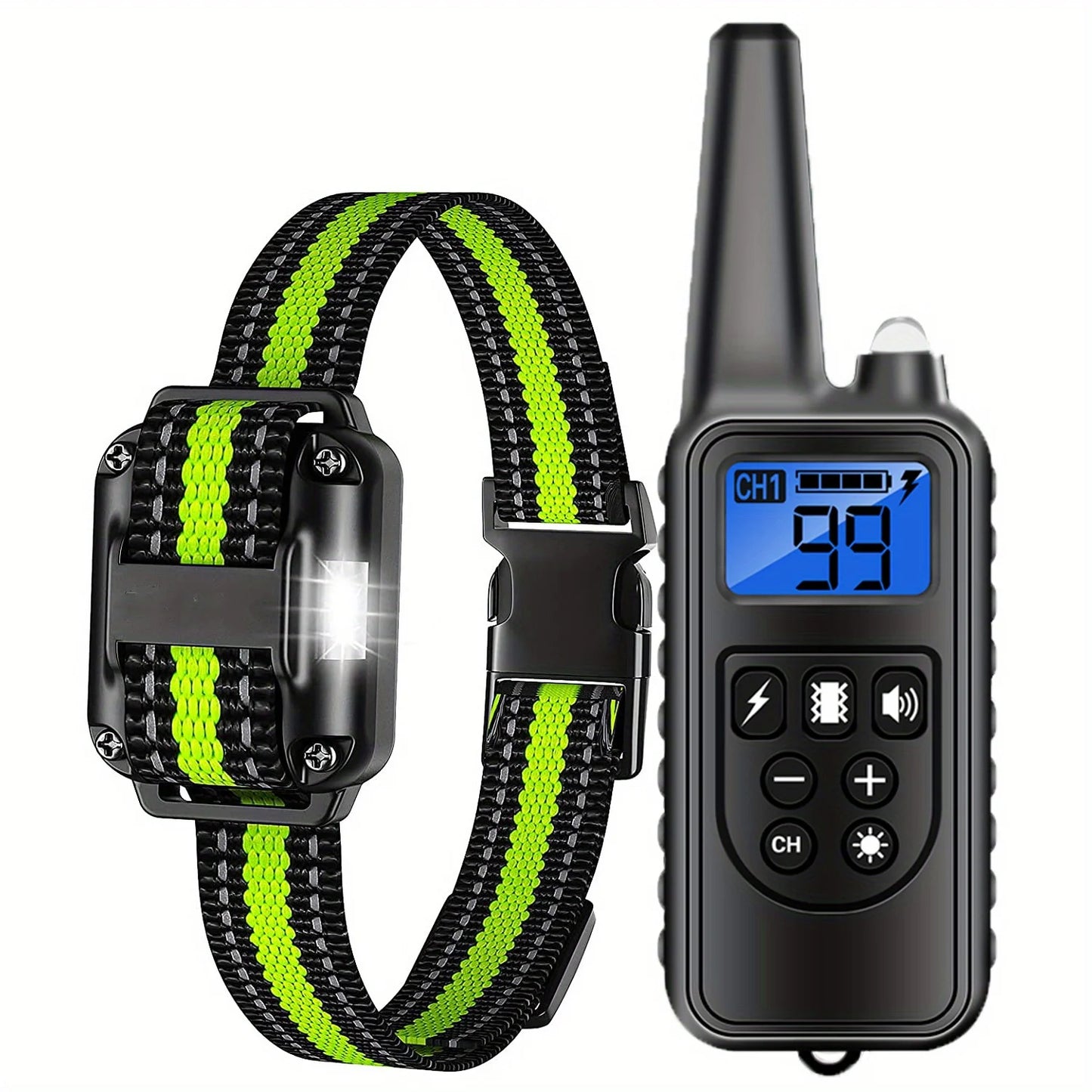 Dog Shock Collar Remote-Controlled Waterproof Beep Vibration