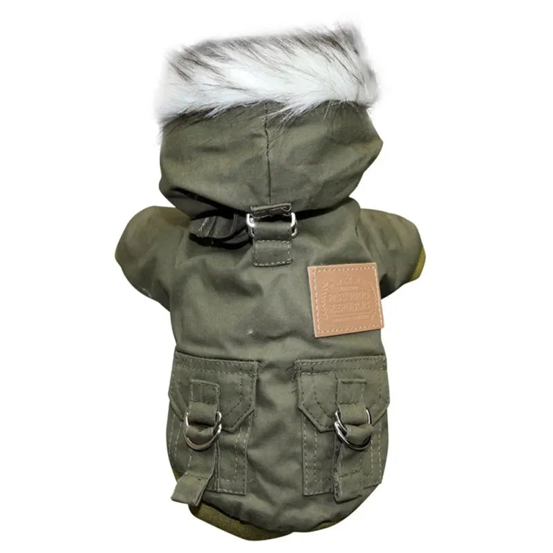 Dog Coat Polyester Cotton Warm Winter Hoodie For Dogs