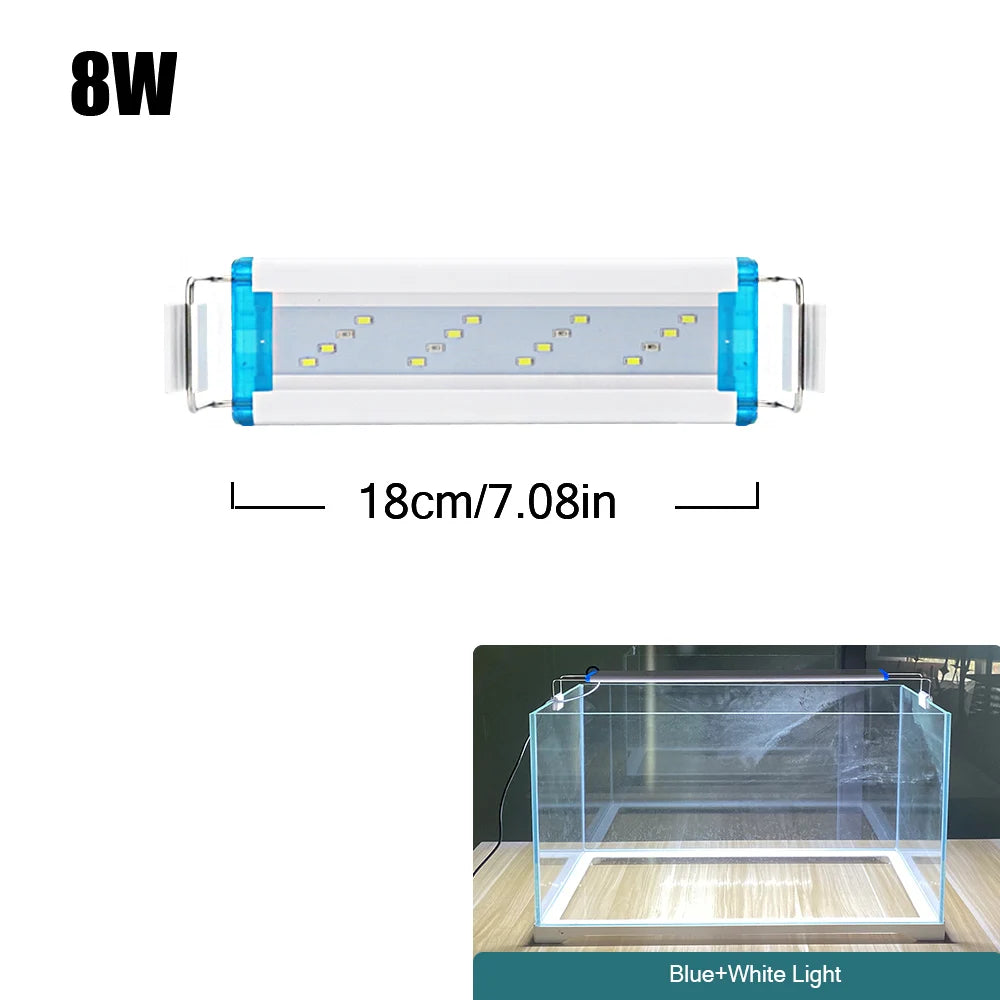 LED Aquarium Light Super Bright for Aquatic Plants and Fish Tanks