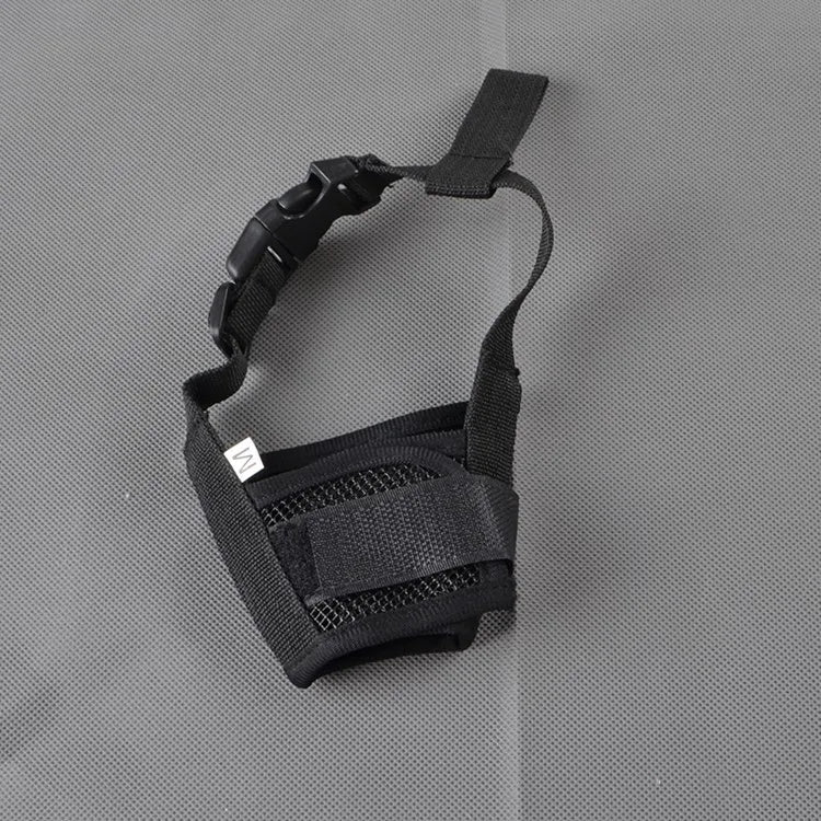 Dog Muzzle Adjustable Breathable Mesh Nylon Straps For Dogs