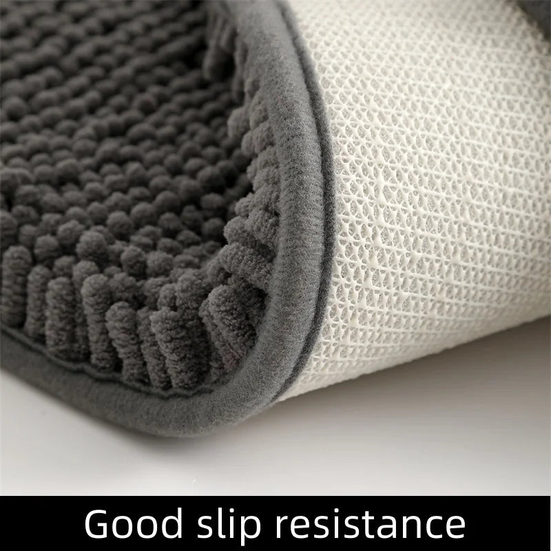 Dog Door Mat Absorbent Microfiber Non-Slip Muddy Paw Cleaner