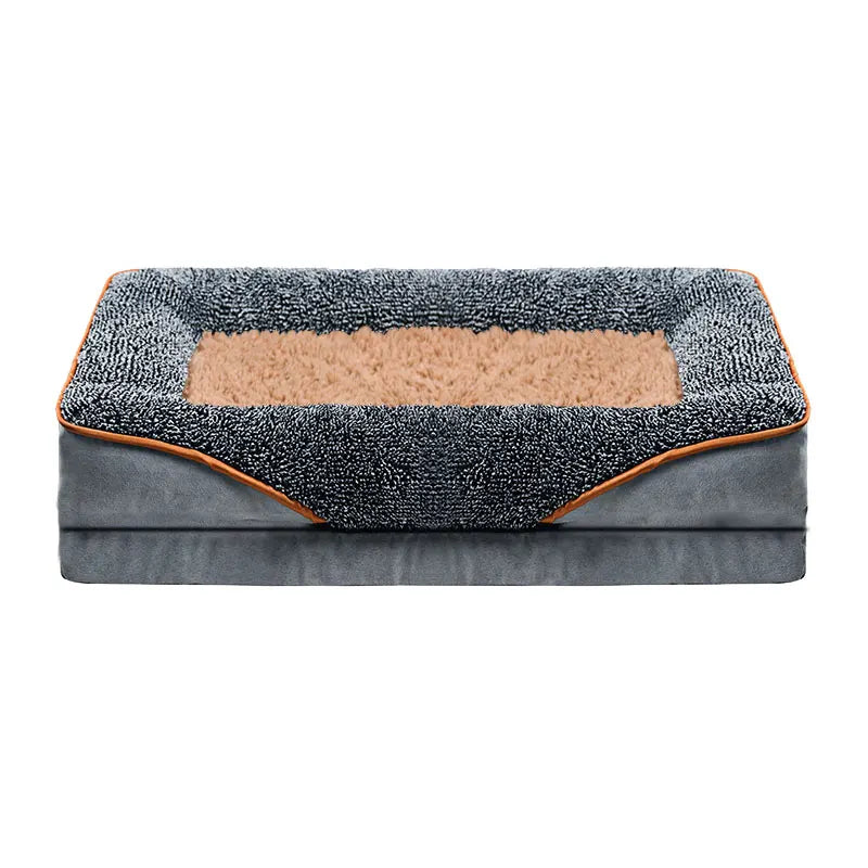 Dog Bed Removable Washable Coral Fleece for All Seasons