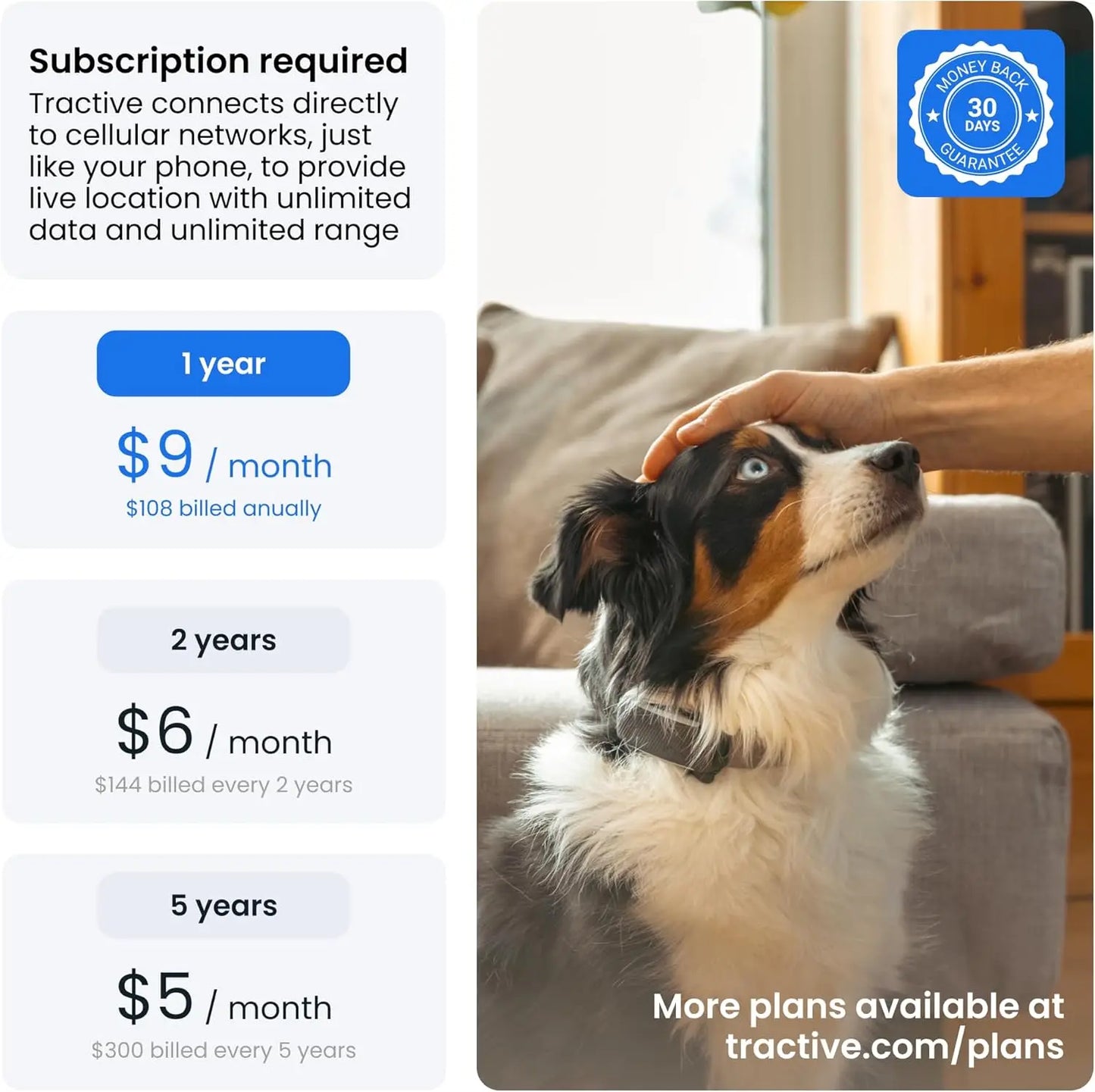 GPS Dog Tracker With Live Tracking For Pet Safety Enhanced