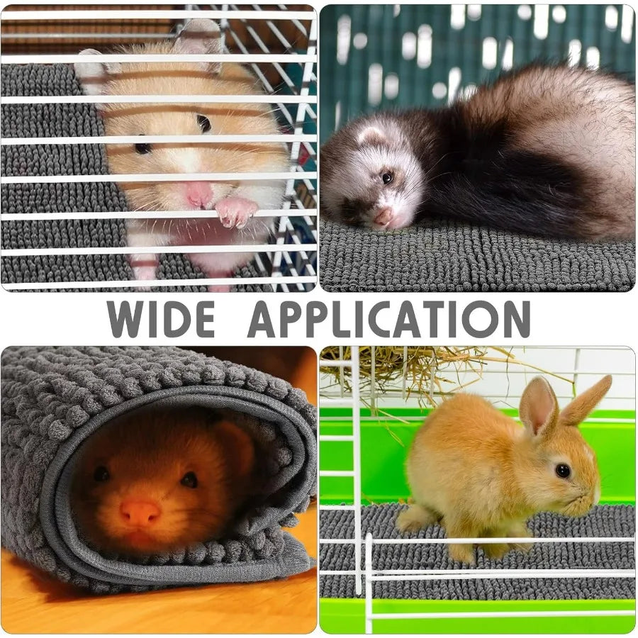 Cage Liner Washable Fleece For Small Animals Guinea Pigs