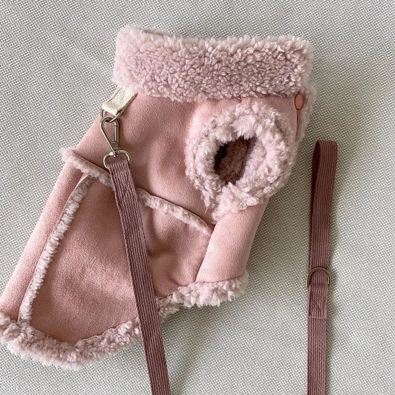 Dog Vest Fleece Winter Warm Coat For Small Medium Dogs