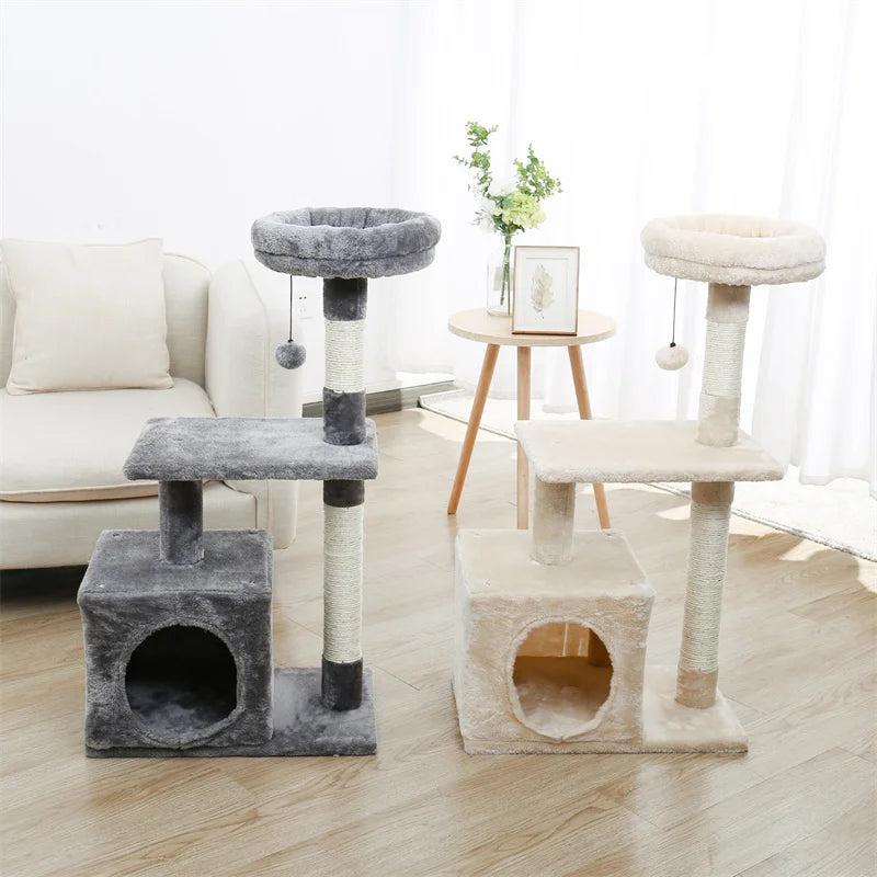 PAWZ Road Cat Tree With Sisal Covered Scratching Post
