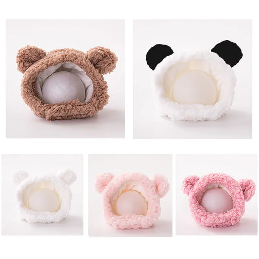 Pet Hooded Hat Fleece Cat And Dog Costume Cozy Winter