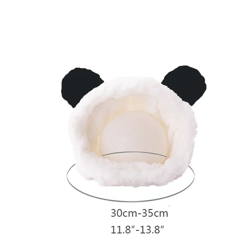 Pet Hooded Hat Fleece Cat And Dog Costume Cozy Winter