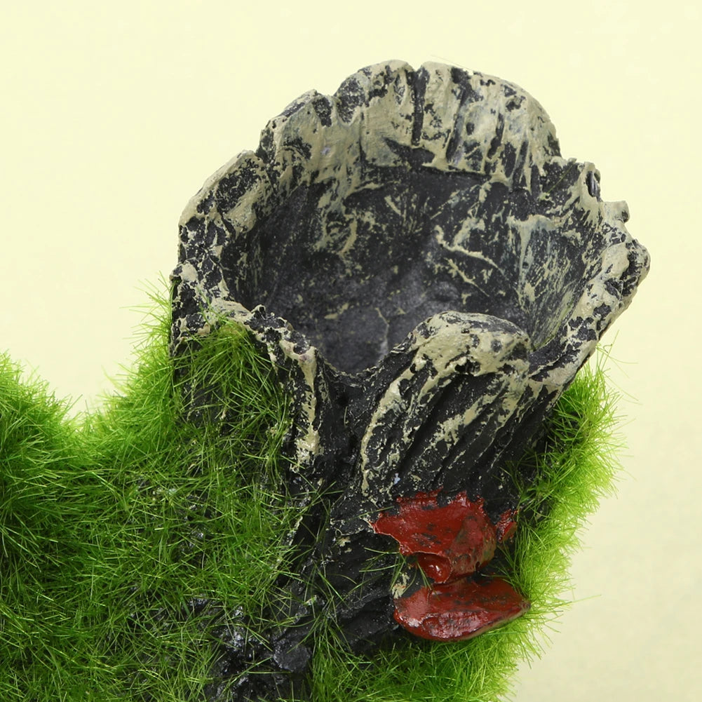 Resin Aquarium Ornaments With Hiding Cave For Shrimp