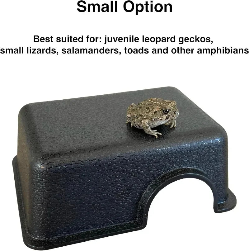Plastic Reptile Hide Box For Geckos And Snakes