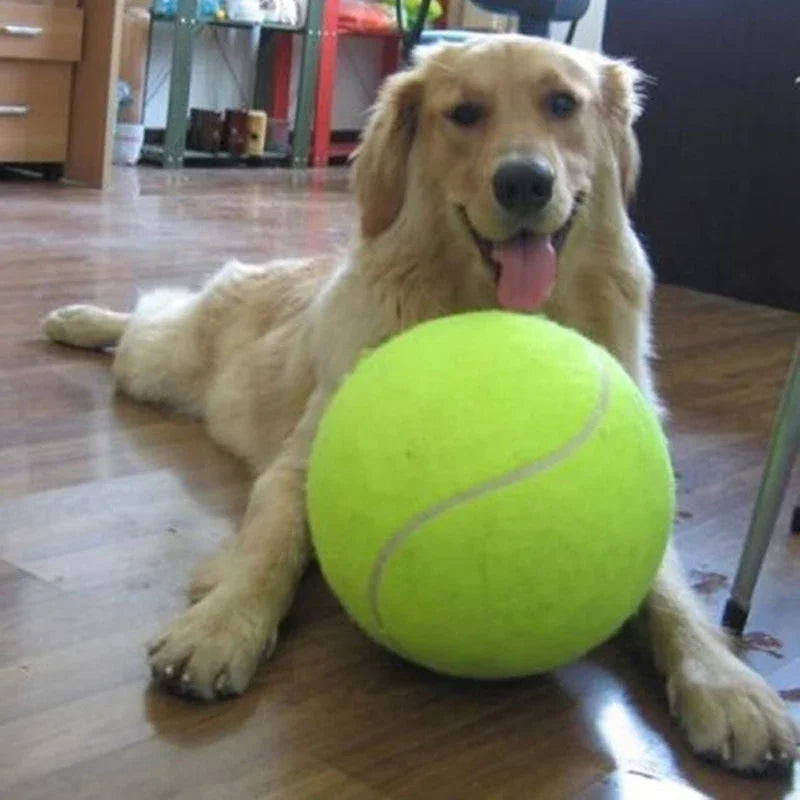 Shunmaii Fleece Tennis Ball Dog Chew Toy Interactive