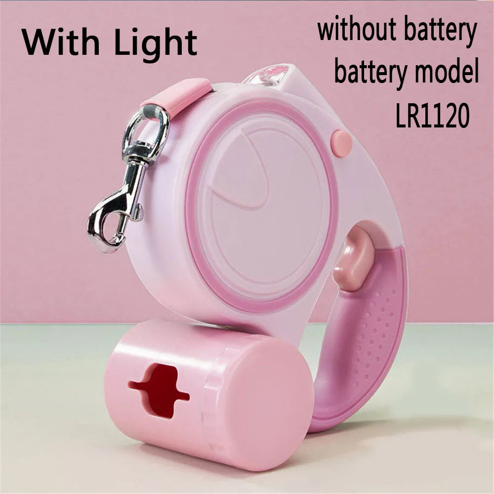 Dog Leash Retractable For Easy Walks And Training Sessions