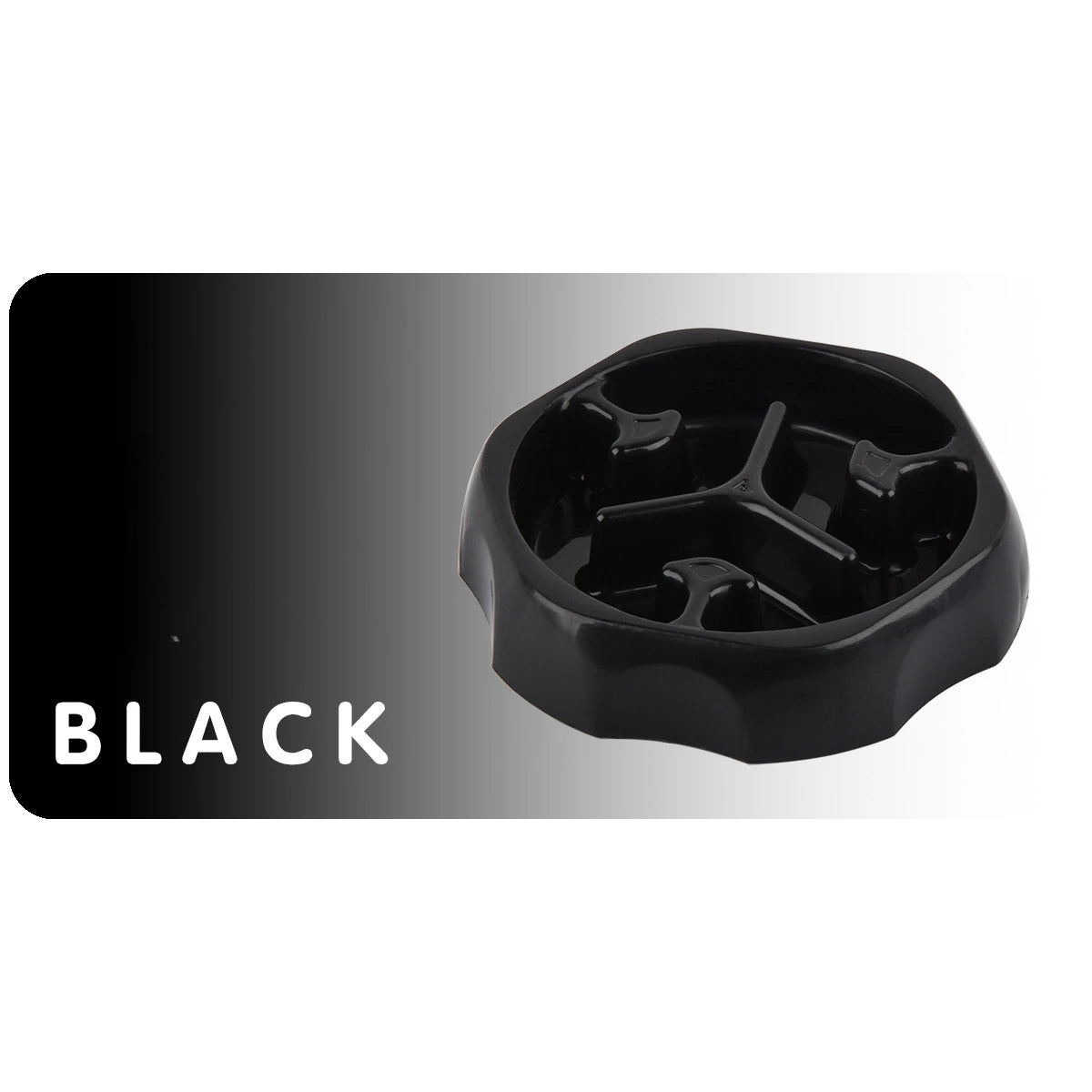 Dog Slow Feeder Bowl Anti Spill Anti Slip Plastic Dish