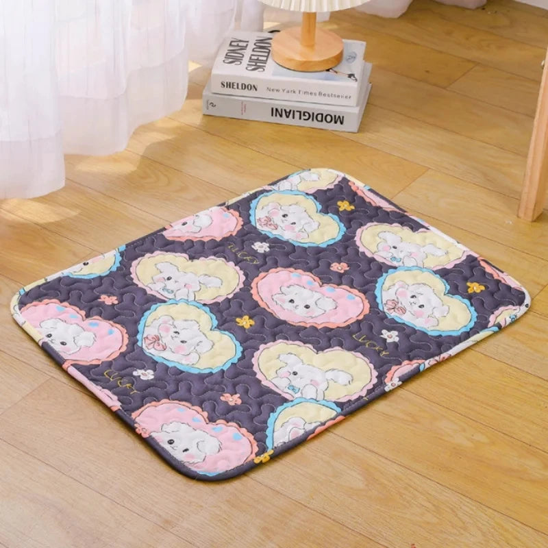 Pet Diaper Mat Washable Dog Training Pad For Home Use