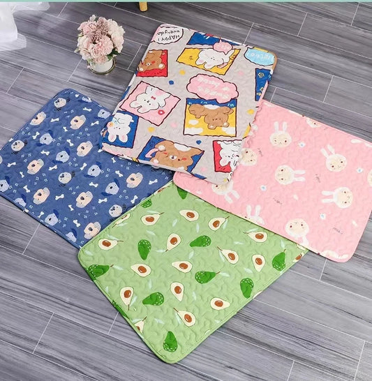 Pet Diaper Mat Washable Dog Training Pad For Home Use