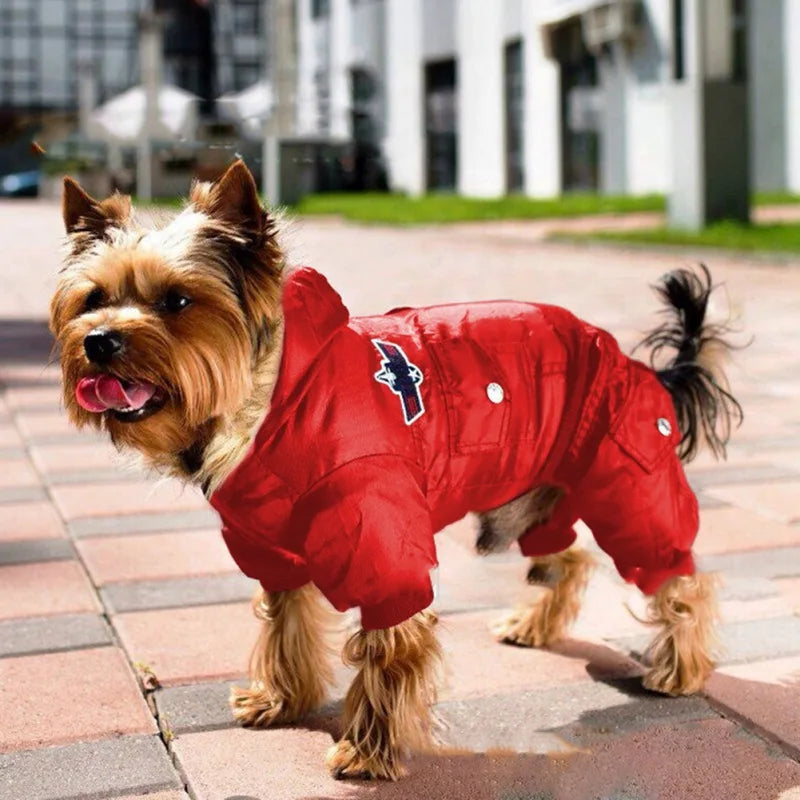 Dog Jacket Waterproof Winter Outerwear for Pets Outdoor Use
