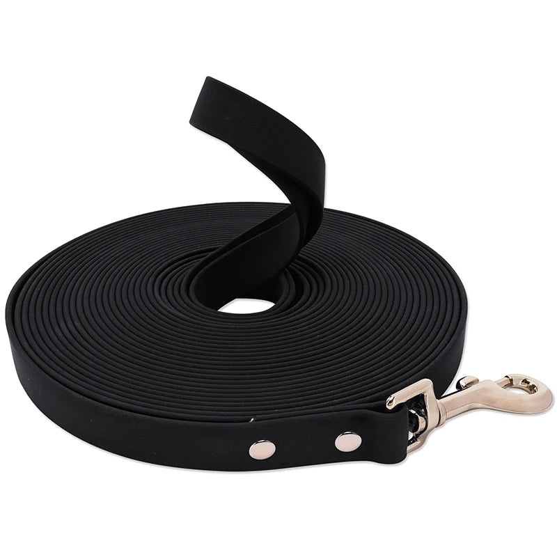 Dog Leash Waterproof PVC Durable Easy Clean Walking Lead