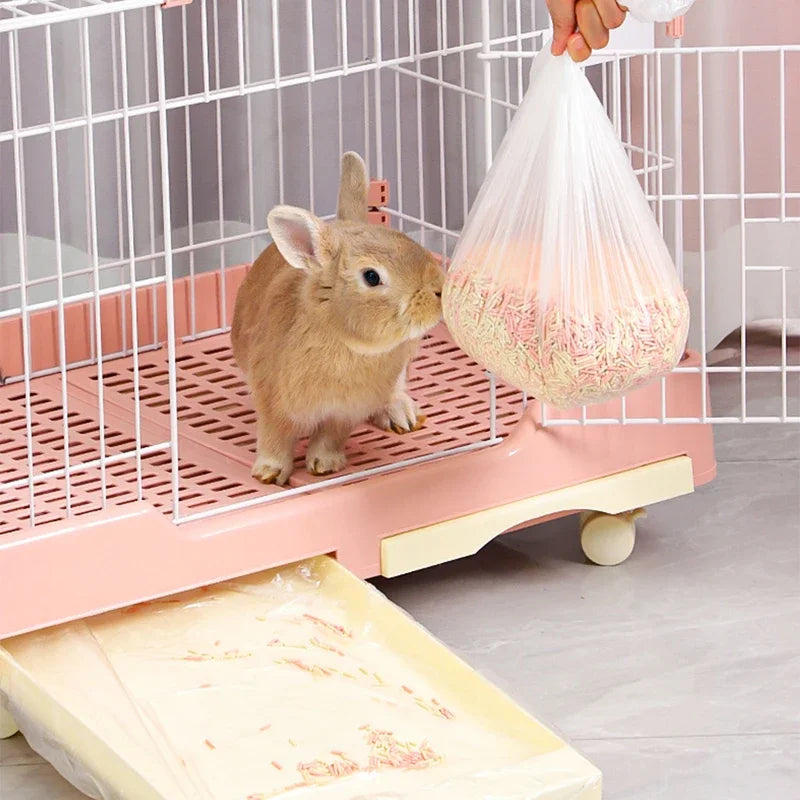 Pet Tray Liner Disposable Plastic PE Film For Cage Trays