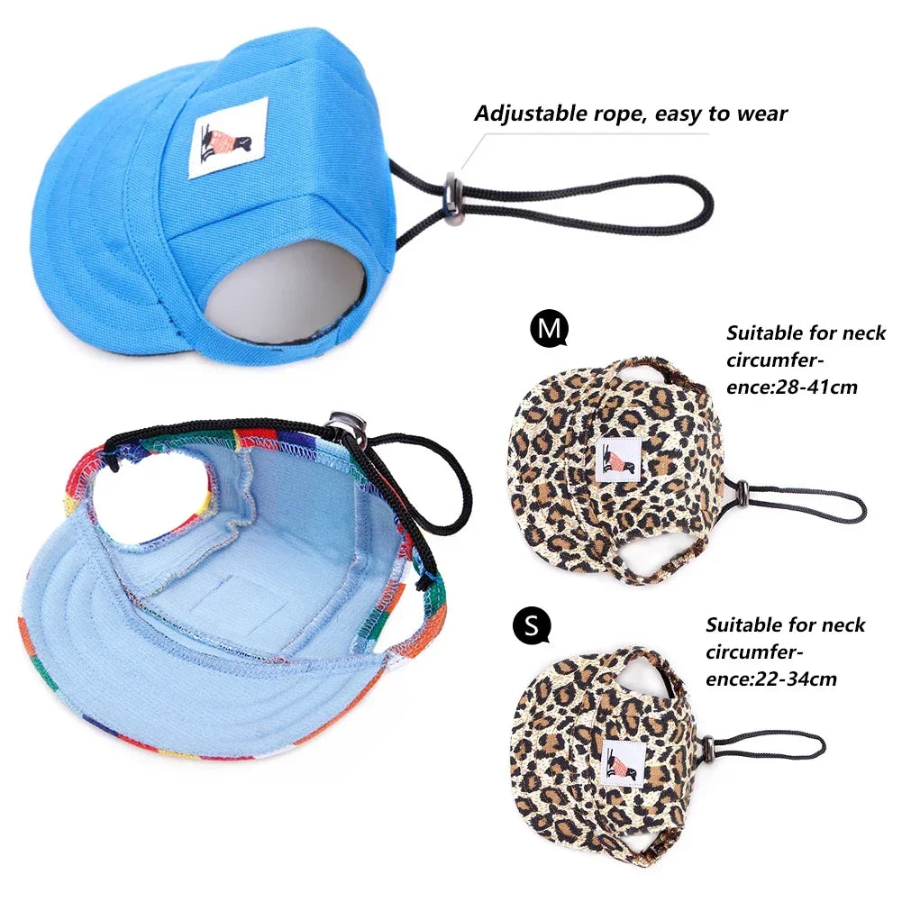 Pet Hat Polyester Sun Visor For Dogs And Cats Outdoor