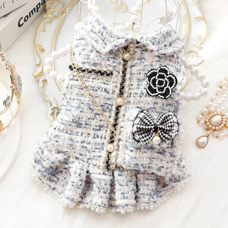 Dog Dress Winter Apparel Outfit For Pets Collection