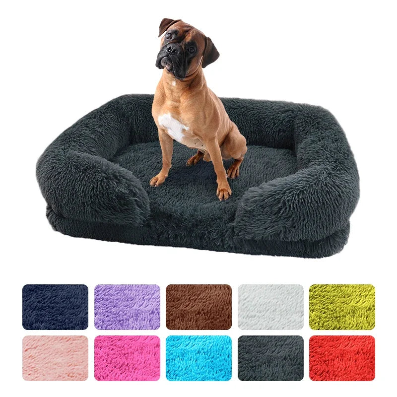 NONECN Dog Bed Nylon Removable Cover Plush Comfort