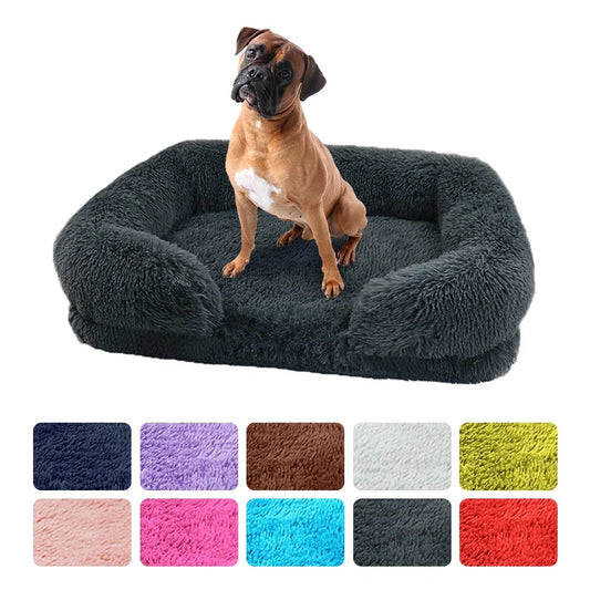 Dog Bed With Removable Nylon Cover Machine Washable