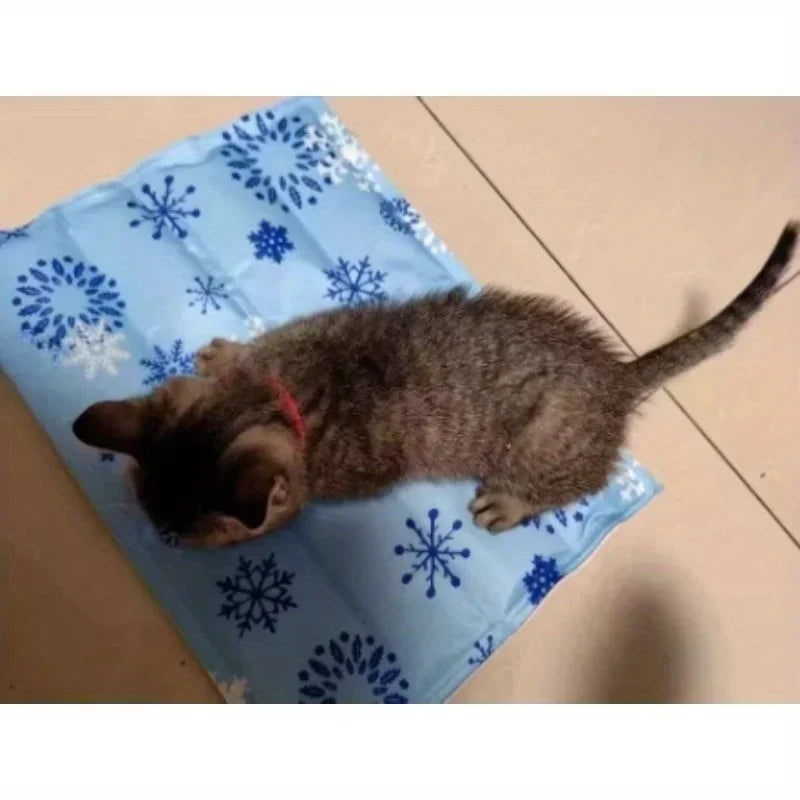 Pet Ice Mat Elastane Cooling Bed For Dogs And Cats