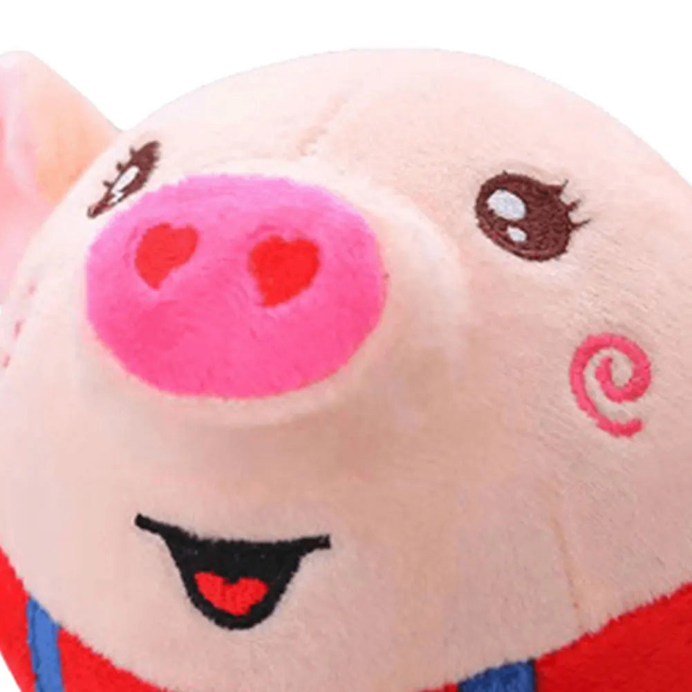 Shunmaii Cartoon Pig Moving Pet Plush Toy USB Rechargeable