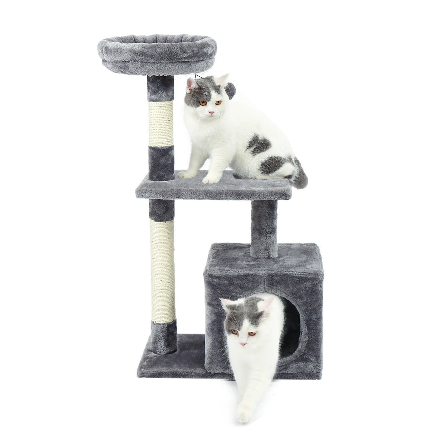 PAWZ Road Cat Tree With Sisal Scratching Post Indoor Cats
