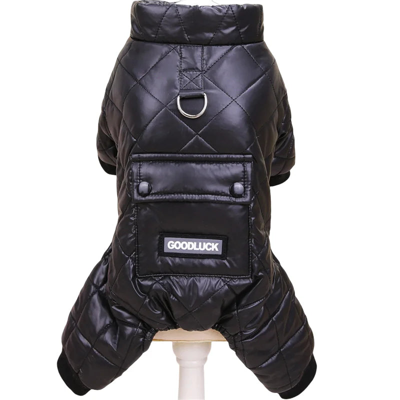 Dog Jumpsuit Hoodie Cozy All Season Petwear For Dogs