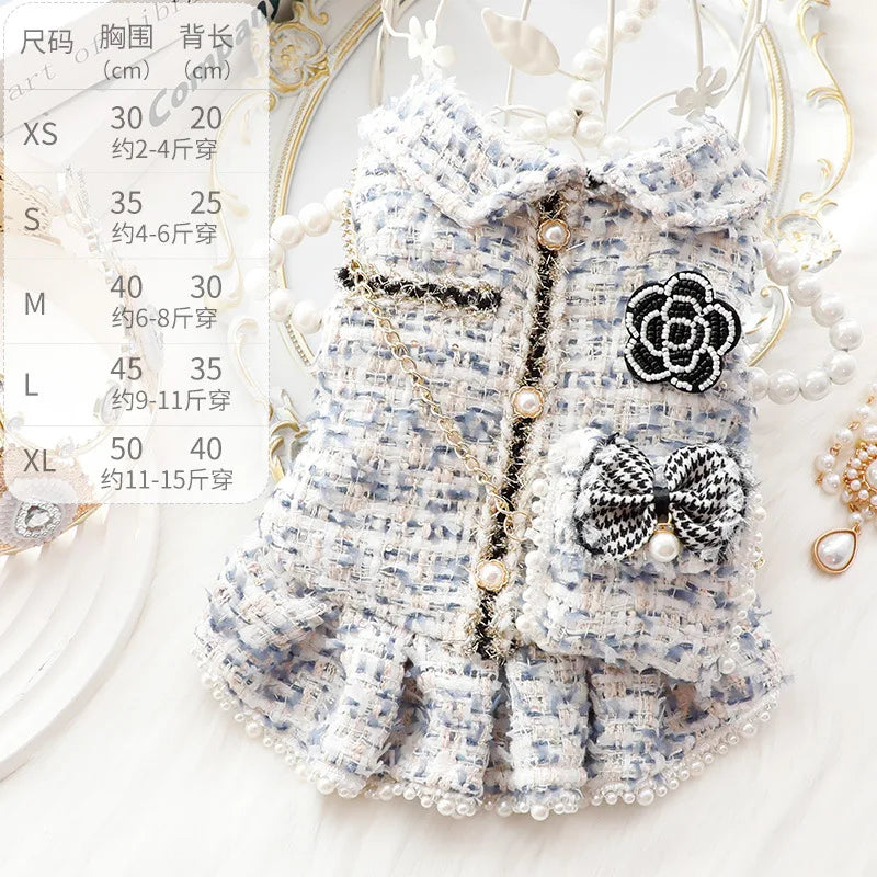 Dog Dress Winter Apparel Outfit For Pets Collection