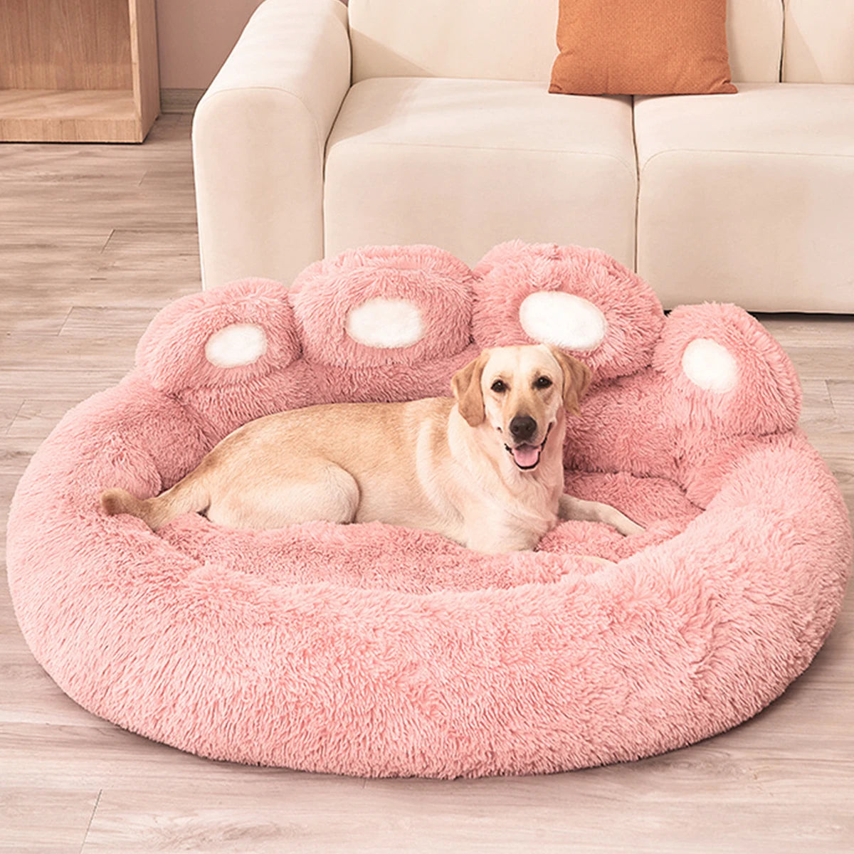 Dog Bed Fluffy Winter Warm Plush Mat For Pets Kennels