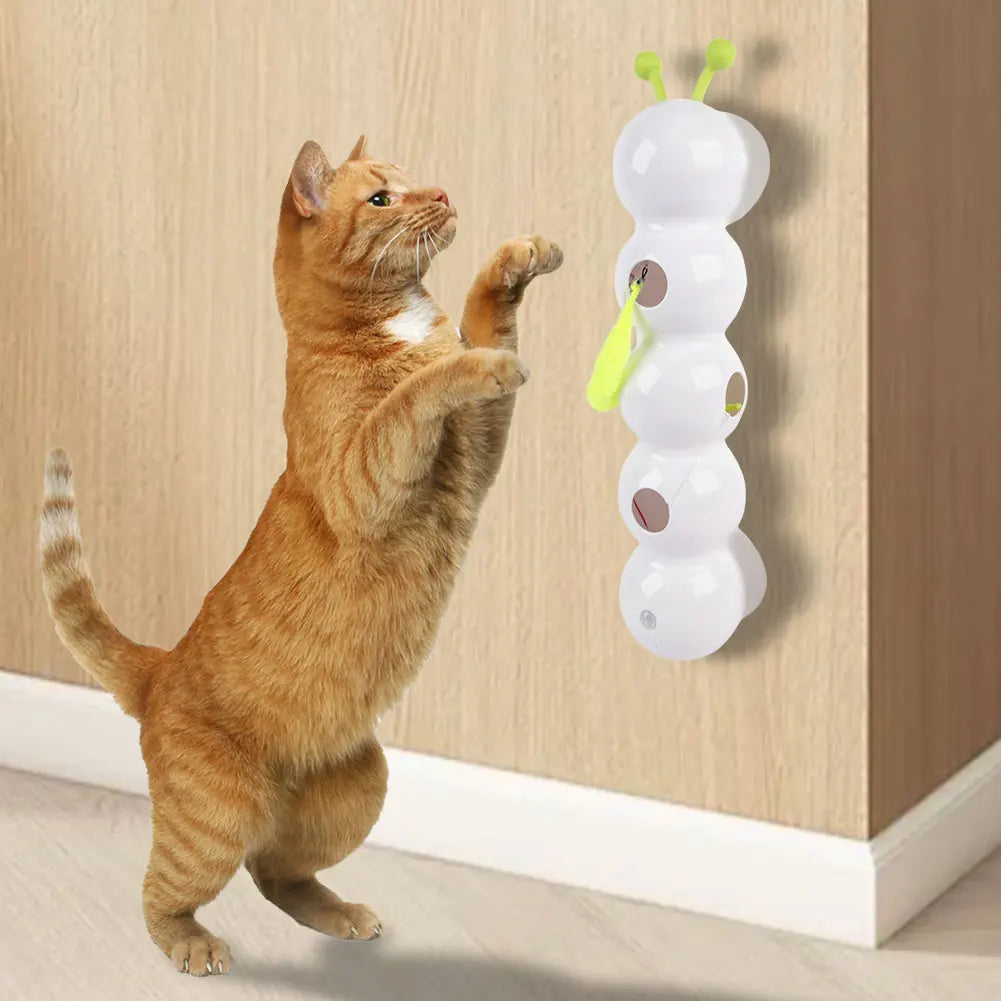 VKTECH Cat Toy Rechargeable Motion Activated Teasing Tail