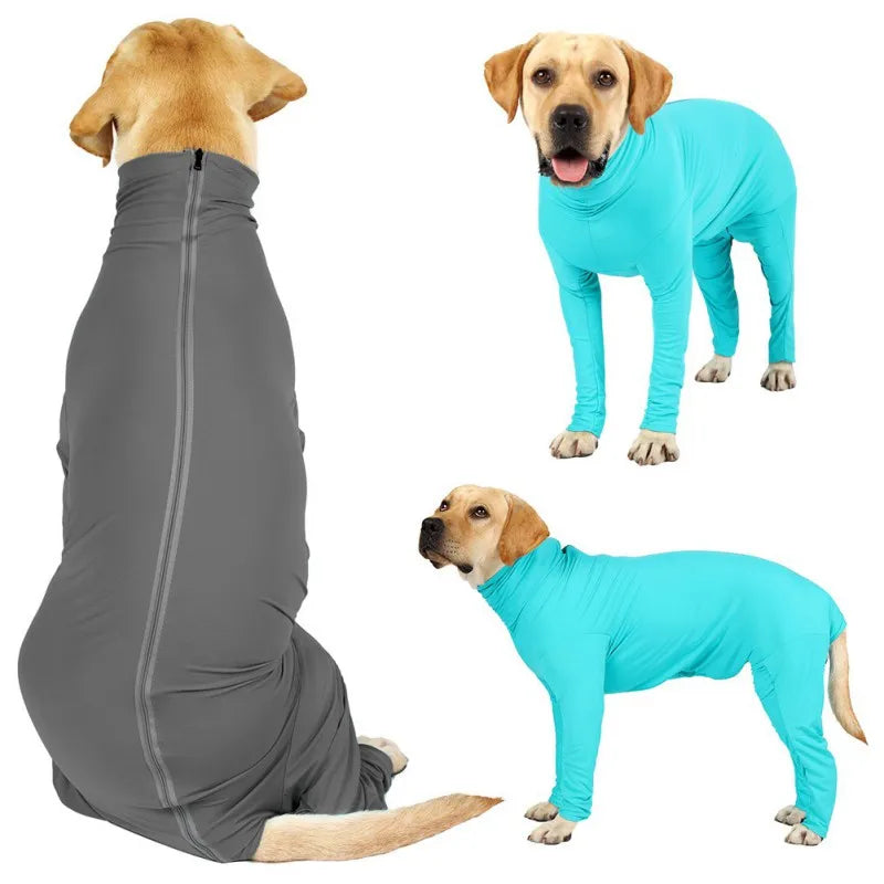 Dog Pajama Nylon Spandex Recovery Shirt For Four-Legged Pets