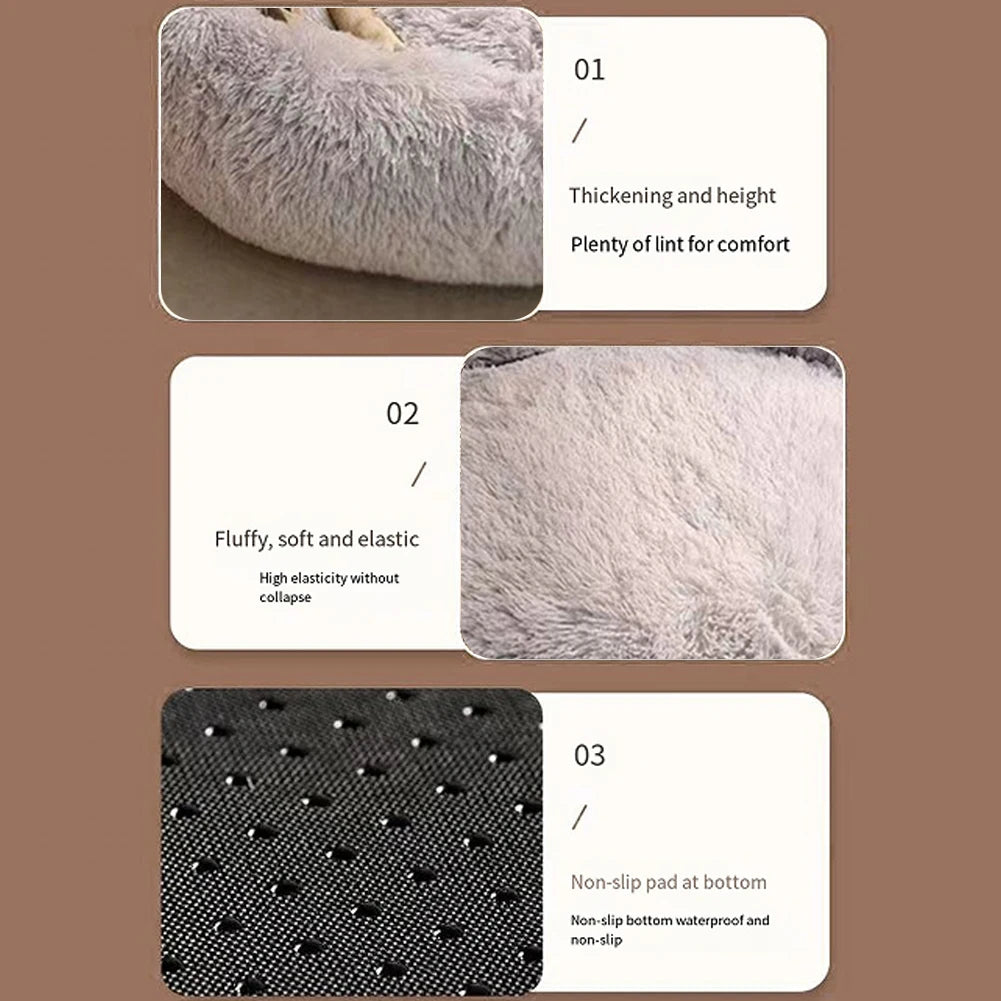 APWIKOGER Dog Bed Winter Plush Sofa Cushion Ultra Soft