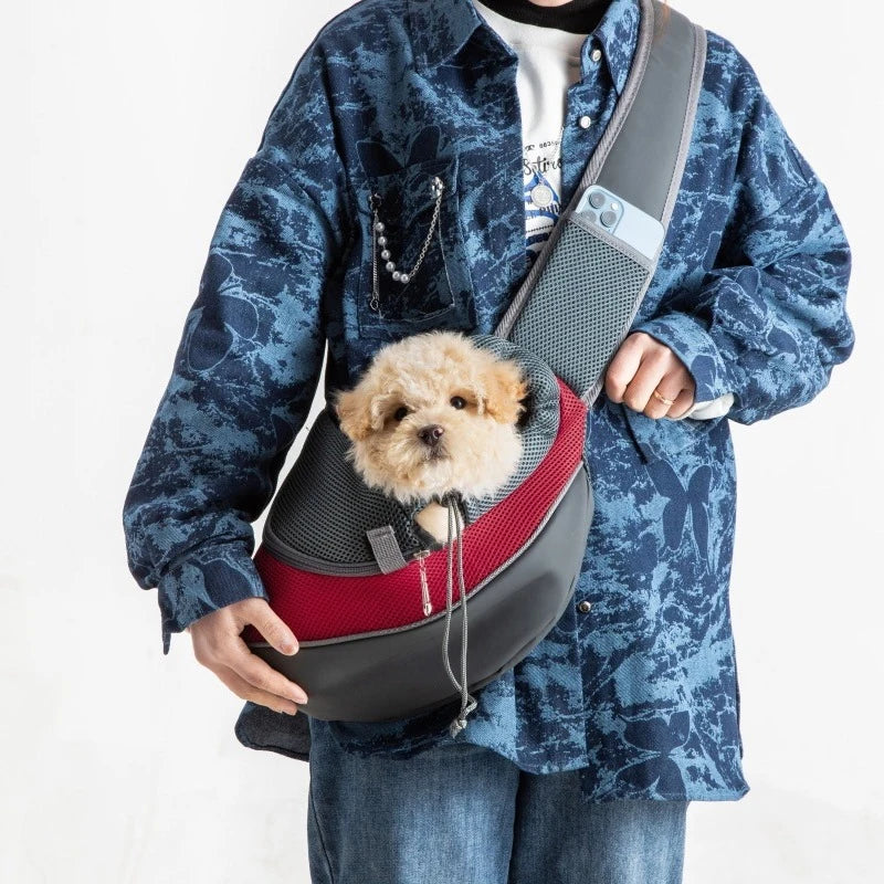 Pet Carrier Backpack Breathable Oxford Mesh Carrier