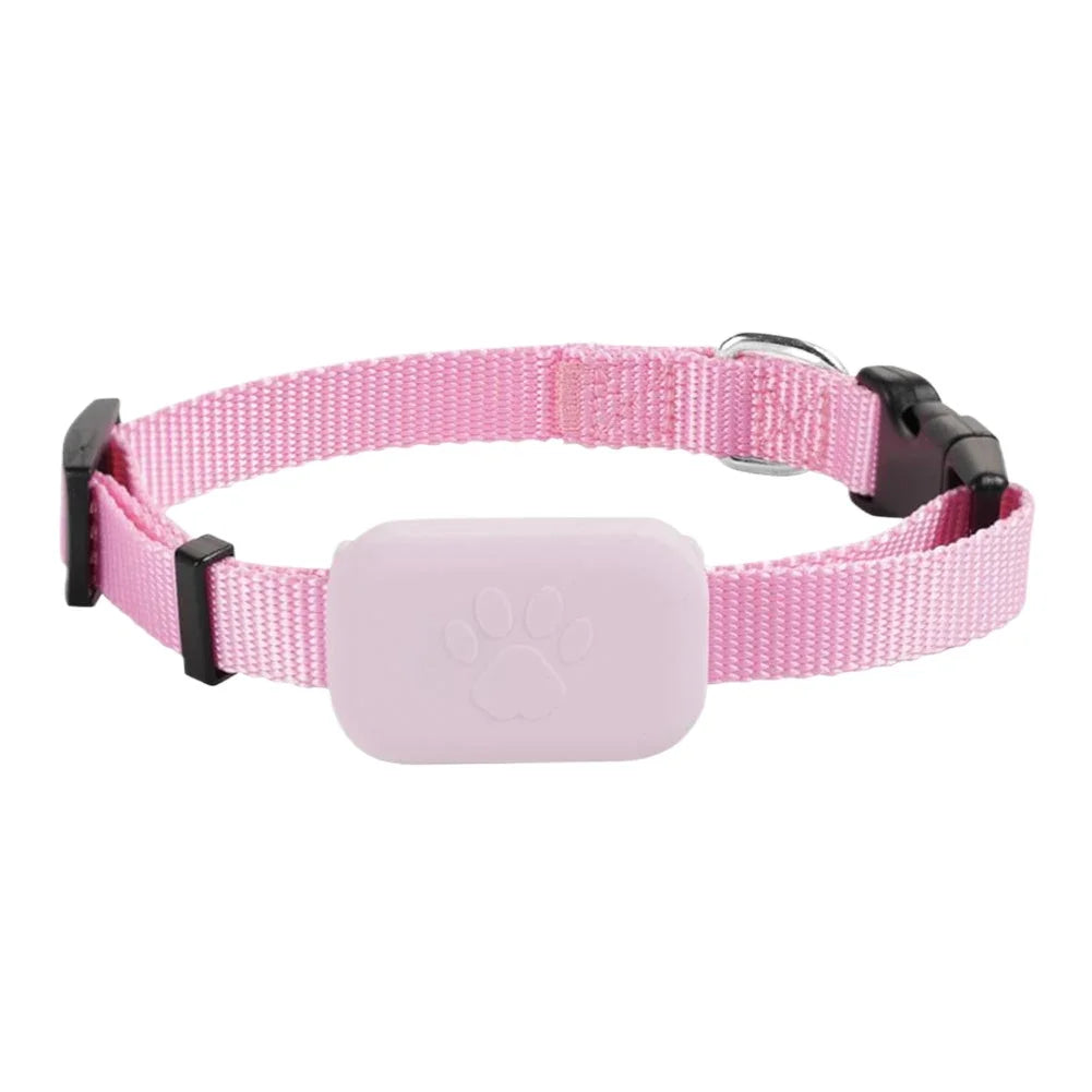 Pet GPS Tracker with Adjustable Collar Dog Tracker Smart Pet Locator Cat Tracker for Dogs and Cats