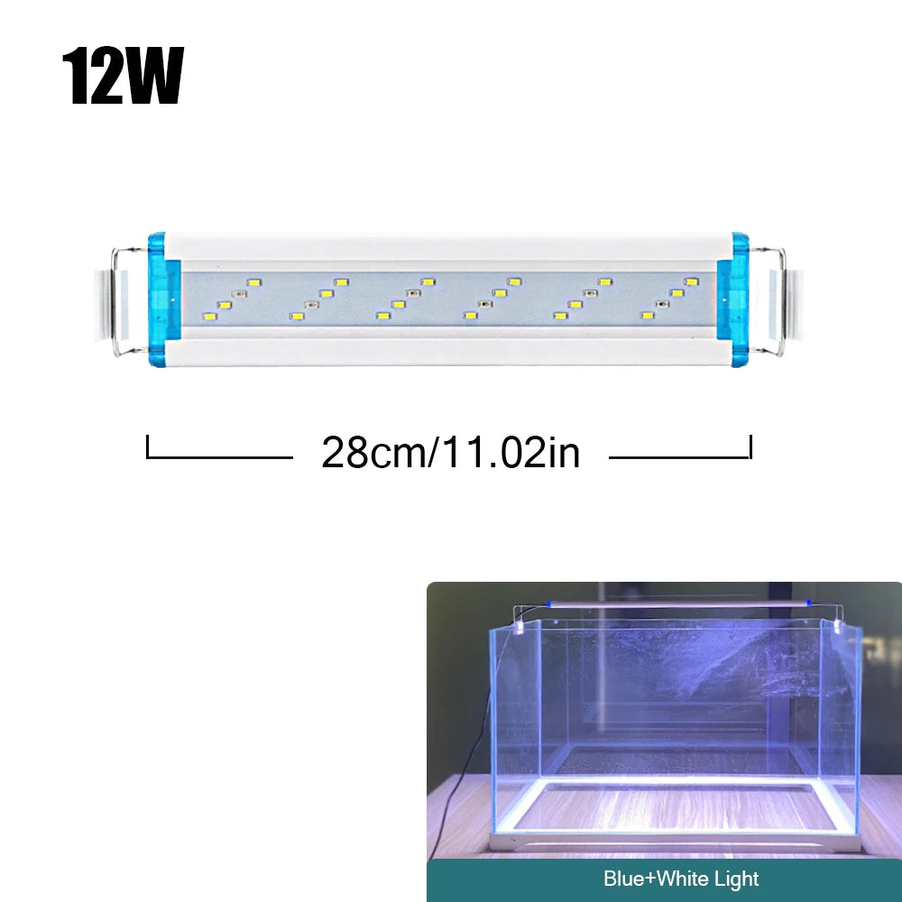 LED Aquarium Light Super Bright for Aquatic Plants and Fish Tanks
