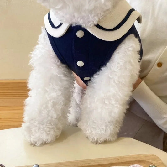 Cute Dog Vest T-Shirt Polo Shirt for Small and Medium Dogs Puppy Clothes Sweatshirt